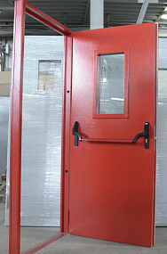Стеклянные противопожарные двери EI-60 в Мытищах  купить